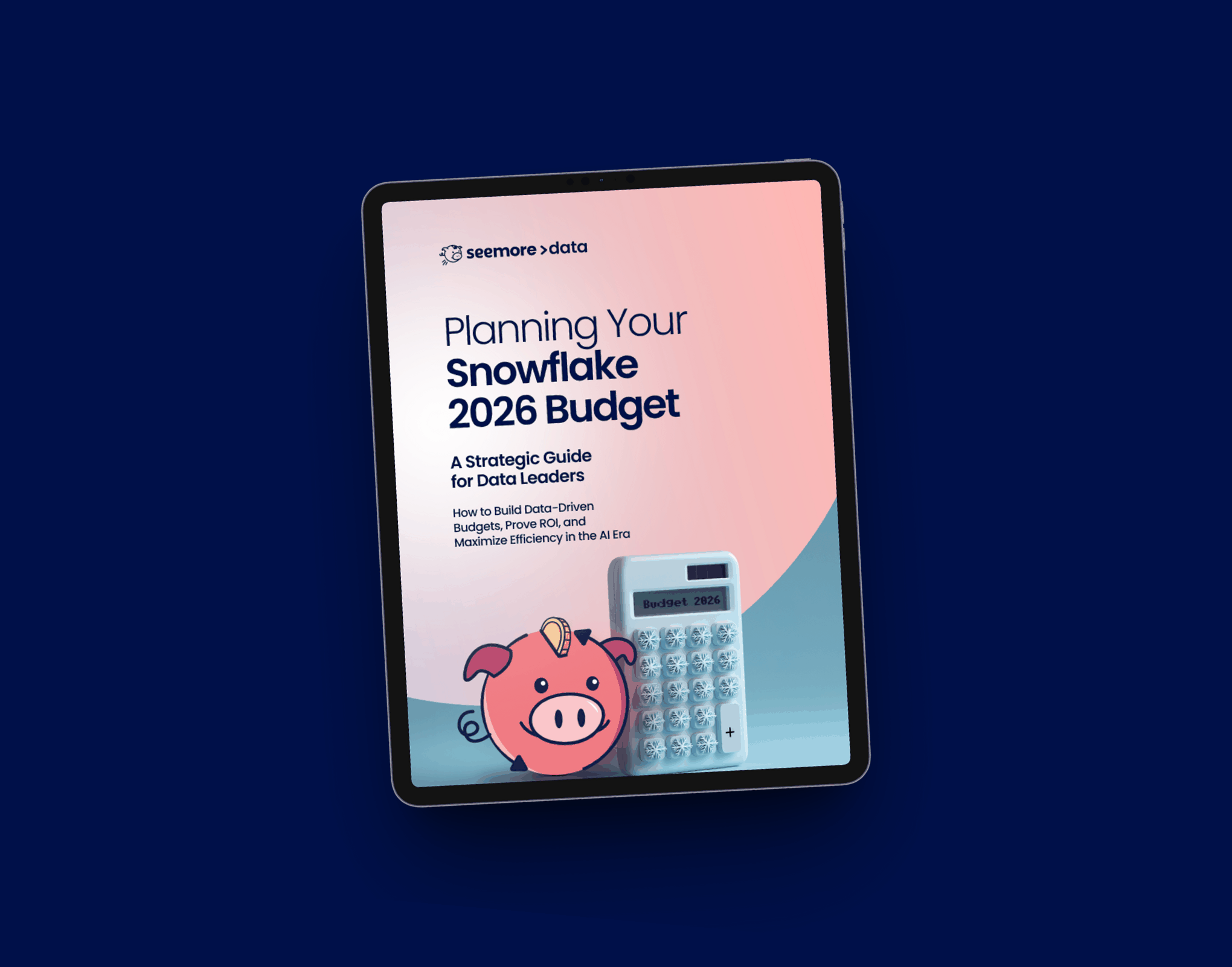 planning snowflake 2026 budget