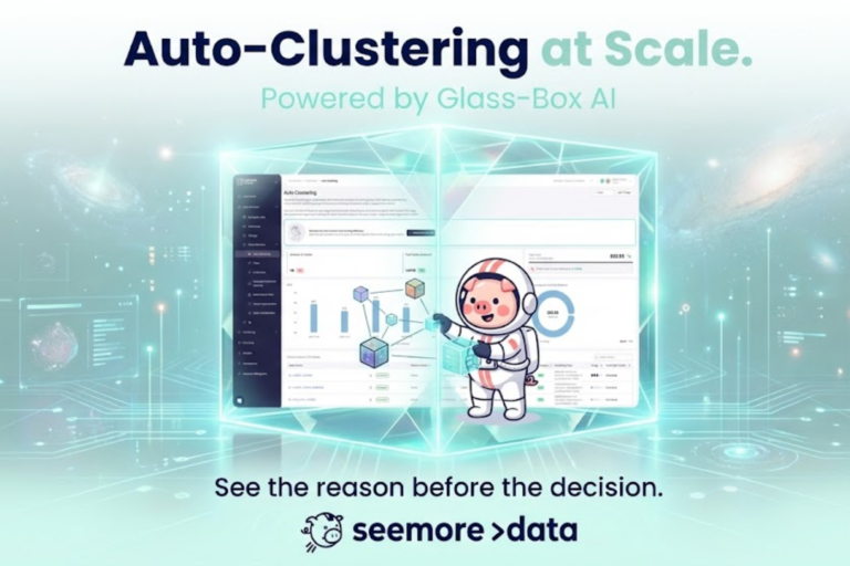 Auto- clustering in scale with AI recommendation