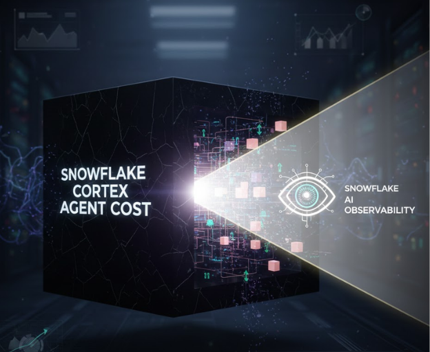 Snowflake Cortex Agent Cost is a Black Box. And Snowflake AI Observability shed some light onto it.