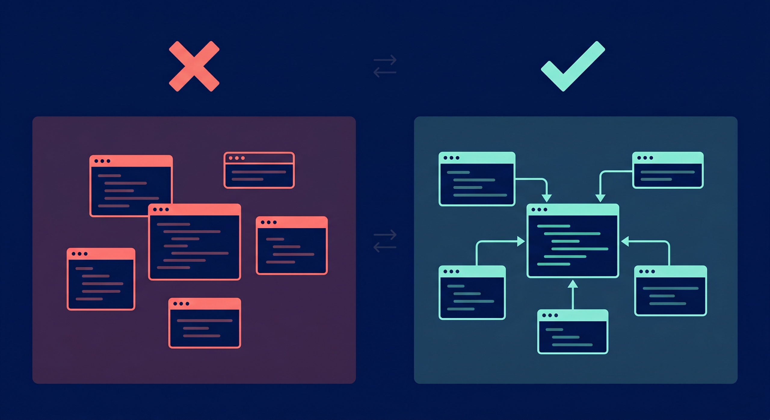 Side-by-side comparison showing the misconception of multiple string types versus the reality of a single unified type.