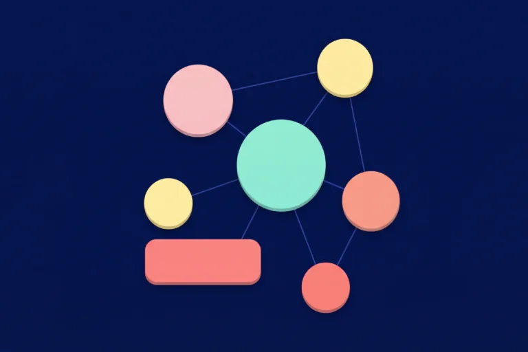 Abstract data pipeline network visualization representing Snowflake cost optimization and data flow across a modern data stack.
