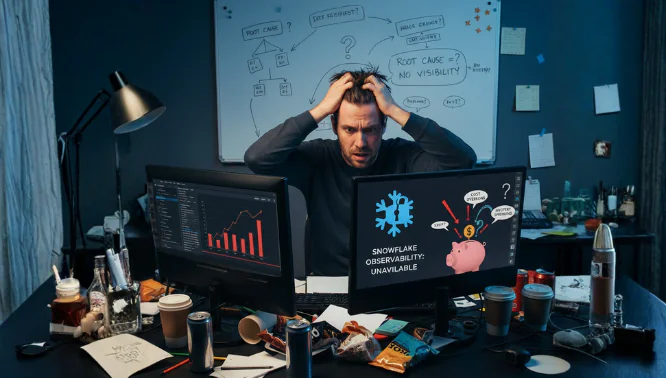Data engineers are frustrated by Real Root Cause of Cost Problems due to Lack of Snowflake Observability