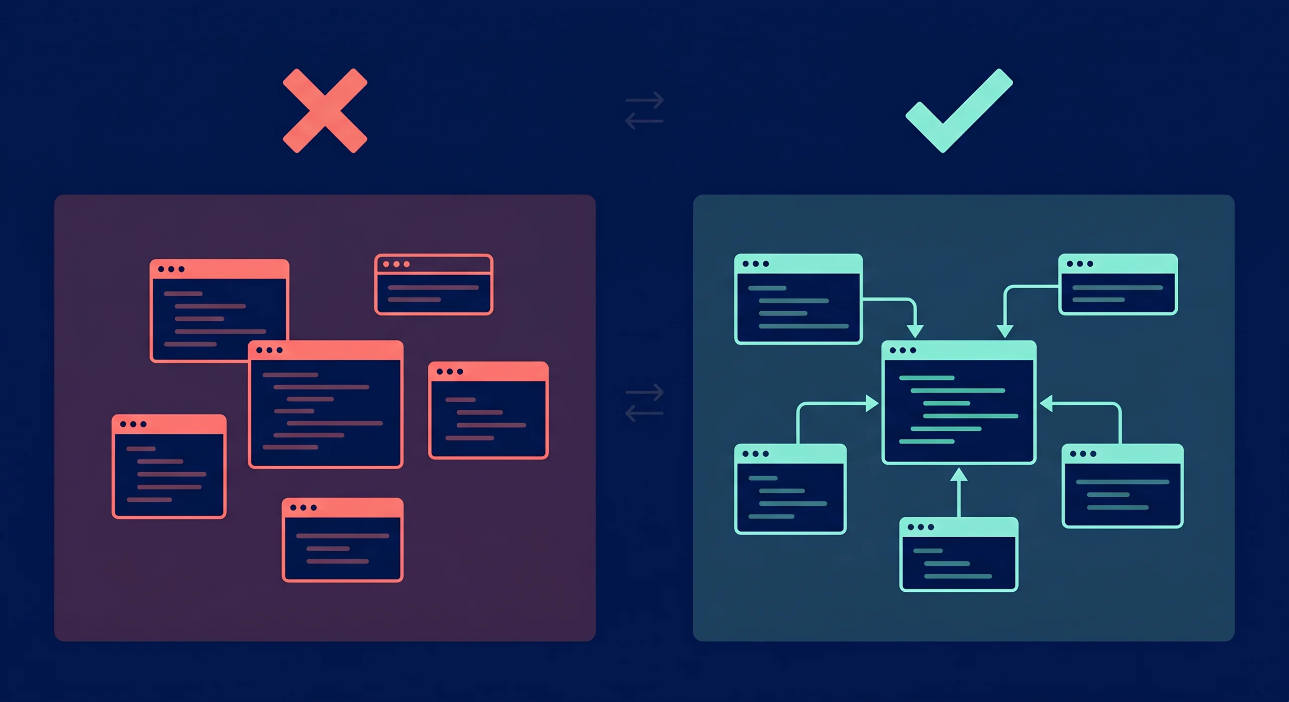 Side-by-side comparison showing the misconception of multiple string types versus the reality of a single unified type.